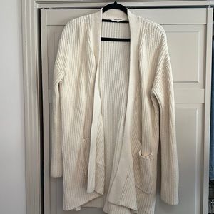 Knitted white Cardigan